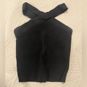 Aritzia Sculpt Knit Criss Cross Tank Size M
